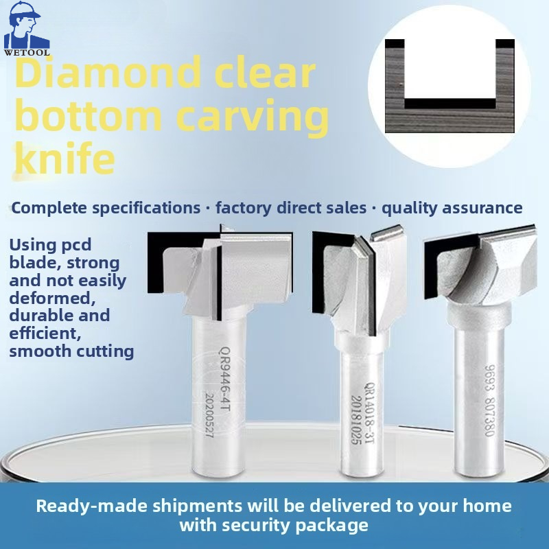 End Mill - Livter PCD Bottom Cleaning Wood Diamond