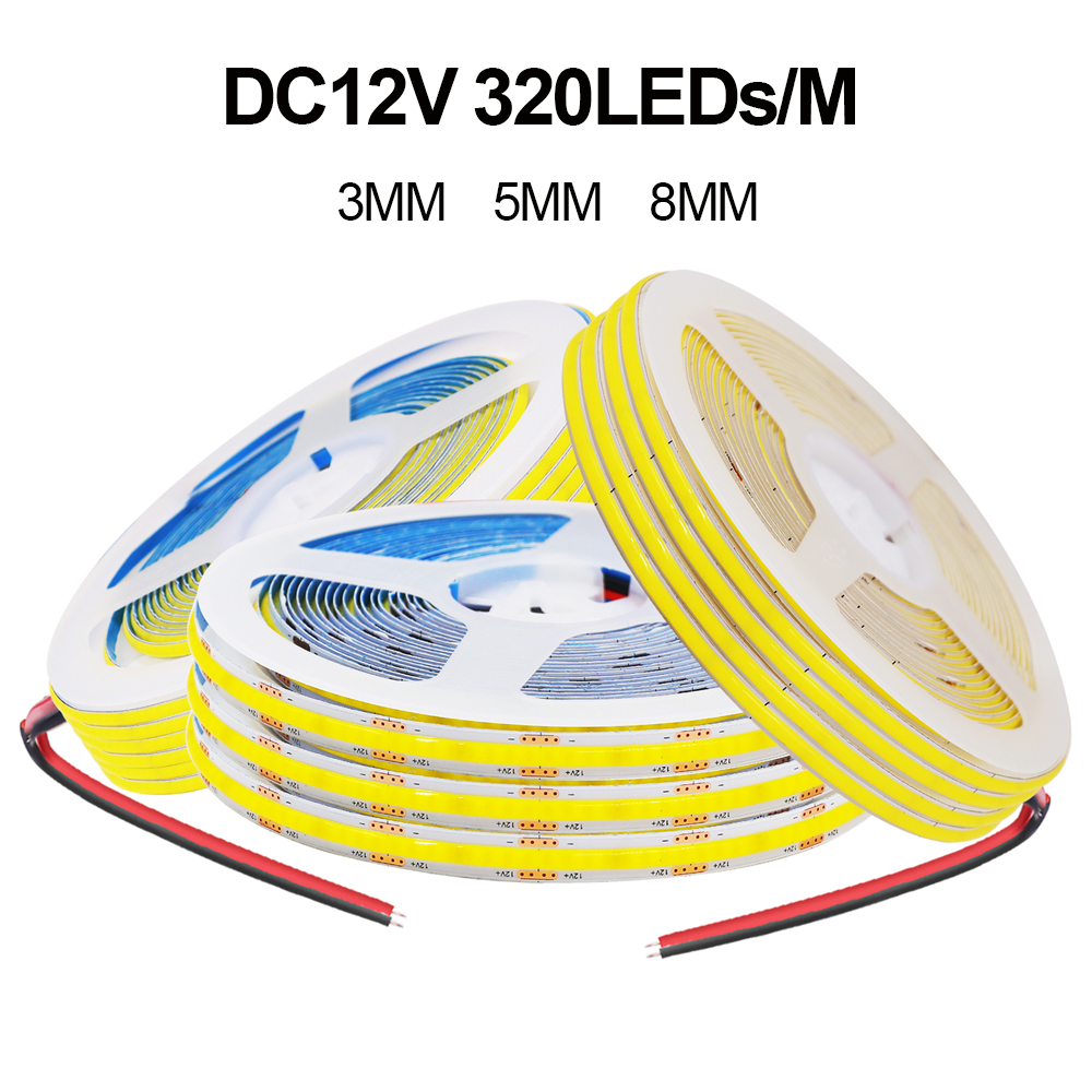 3MM 5MM 8MM COB Strip 5V 12V 3 - Linear Rod 8Mm review and price
