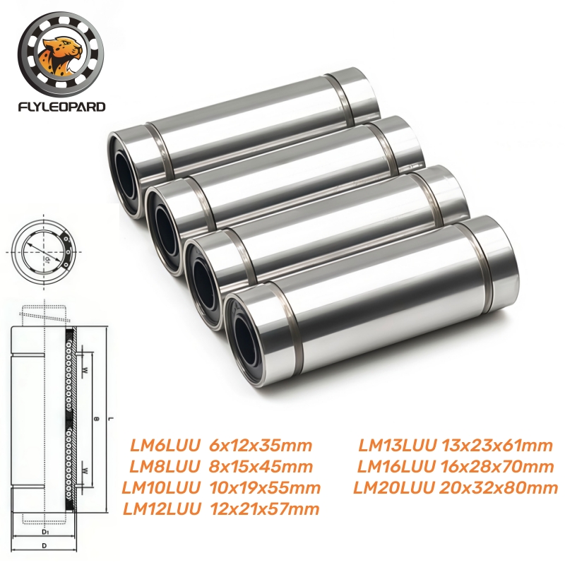 1pcs LM3UU LM4UU LM6UU LM8UU L - Lm8Uu Bearing review and price
