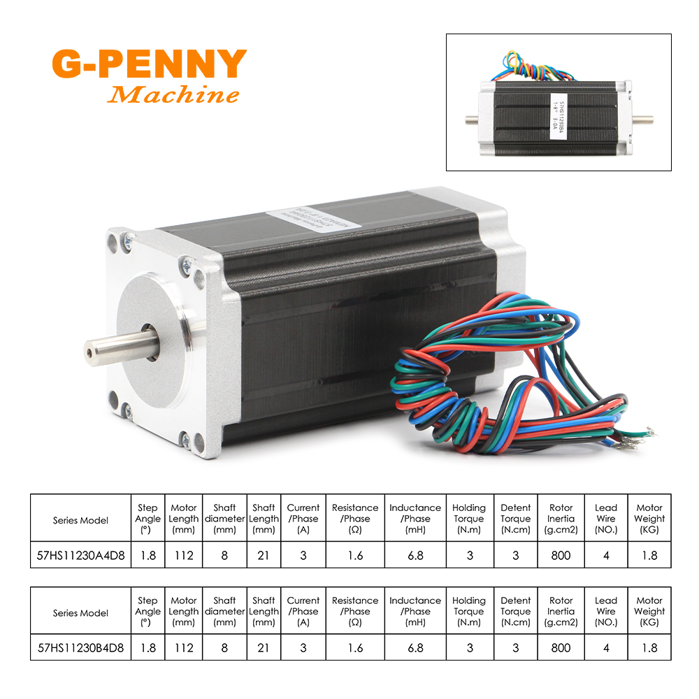 NEMA23 57x112mm 3Nm Stepper Mo - Nema23 Stepper review and price