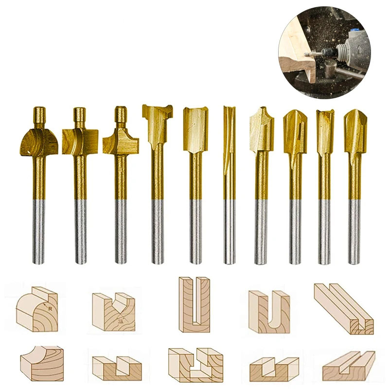 Woodworking Router Bit HSS Mil - End Mill Set review and price