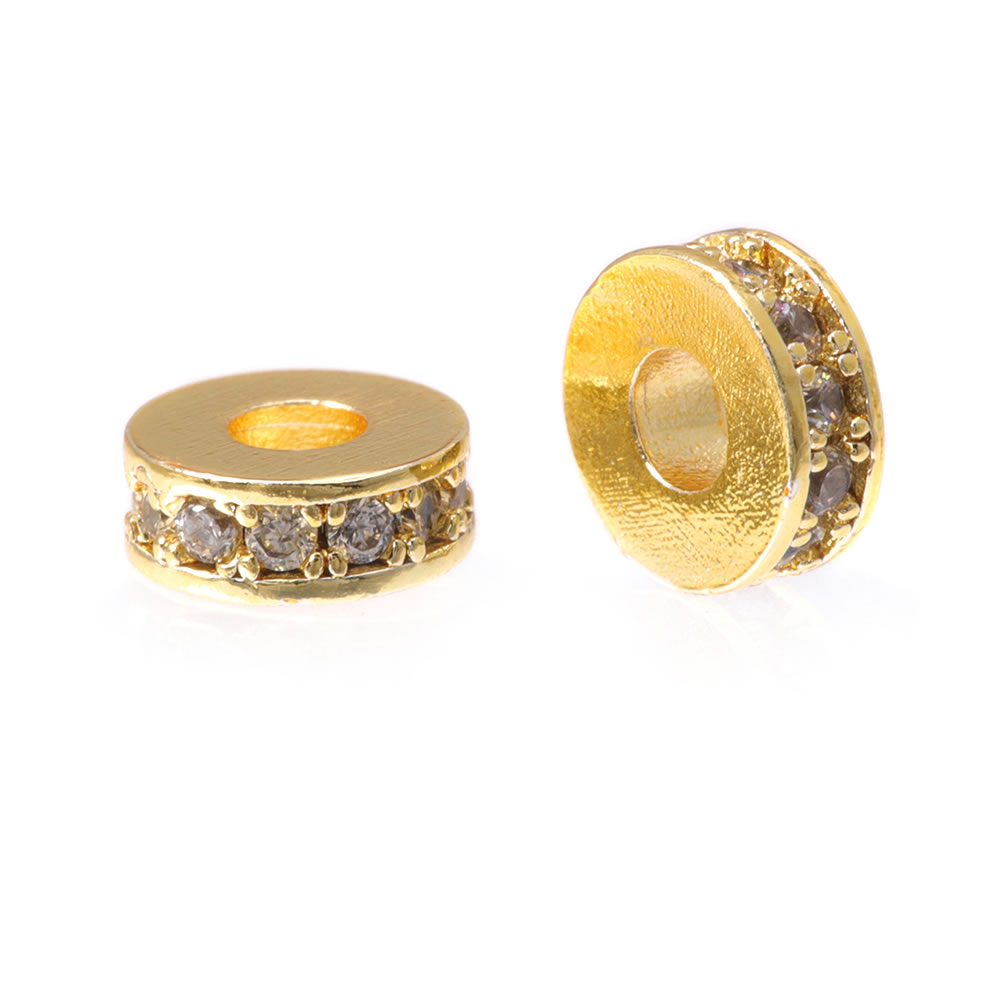6PCS 6MM 8MM 18K Gold Color Br - Coupling 8Mm review and price