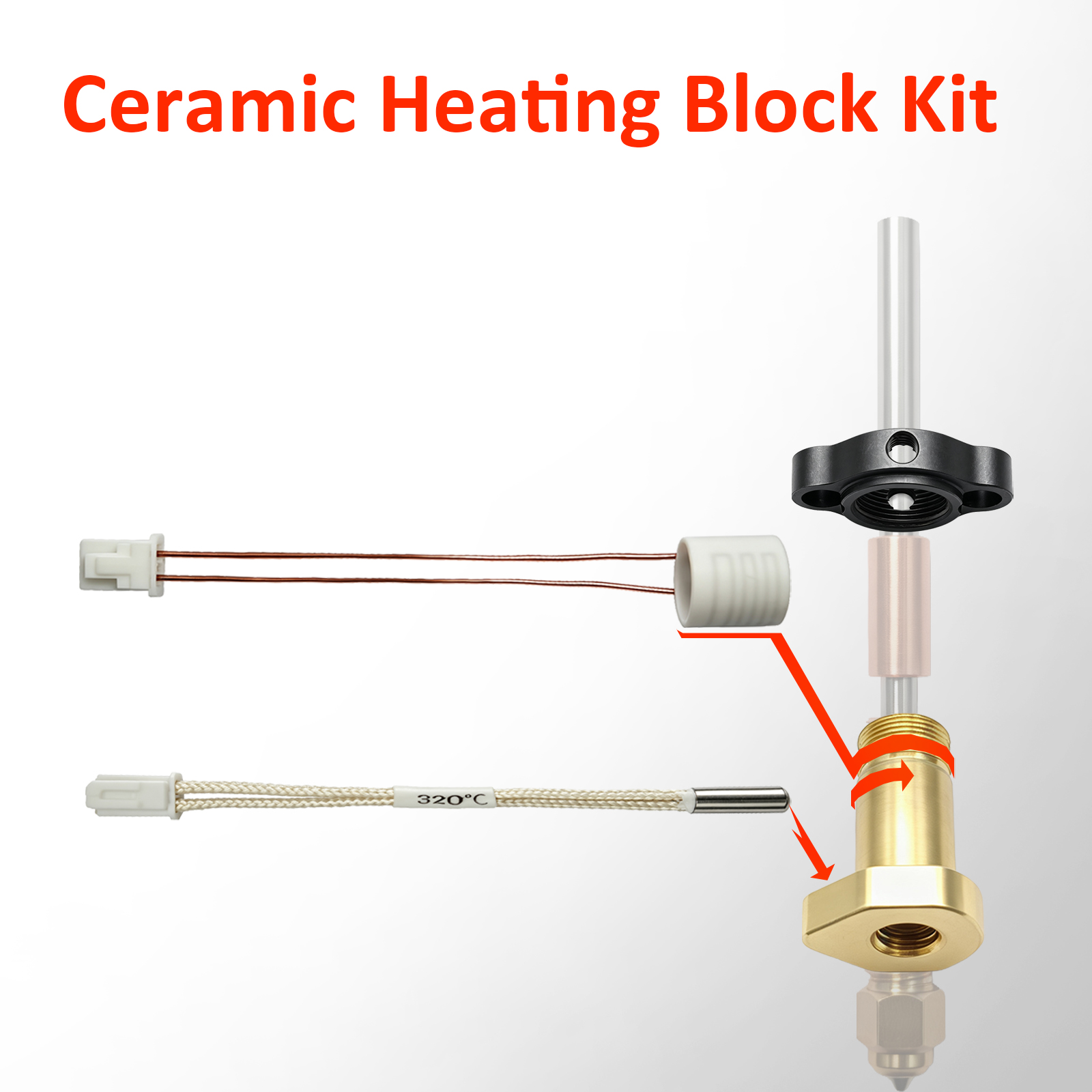 Upgraded 24V 60W Ceramic Heate - Aluminium Profile 2020 review and price