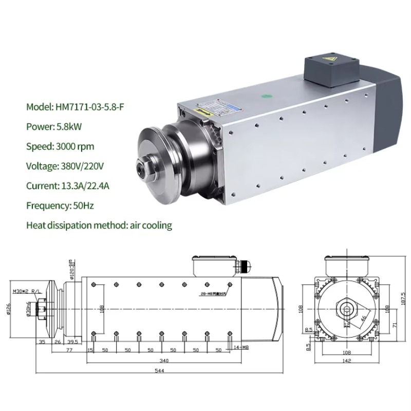 Machine tool high-speed spindl - Spindle Motor review and price