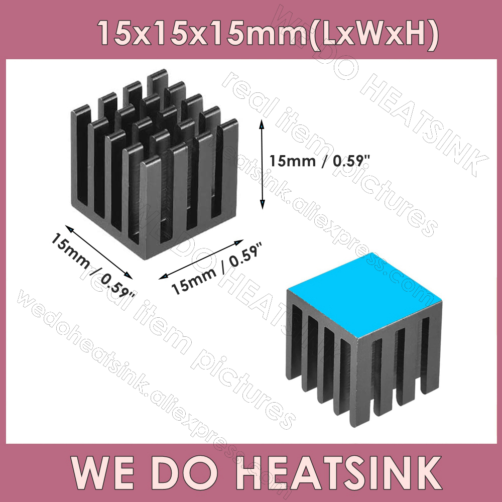 Aluminum Heatsink 15x15x15mm / - Aluminium Extrusion review and price