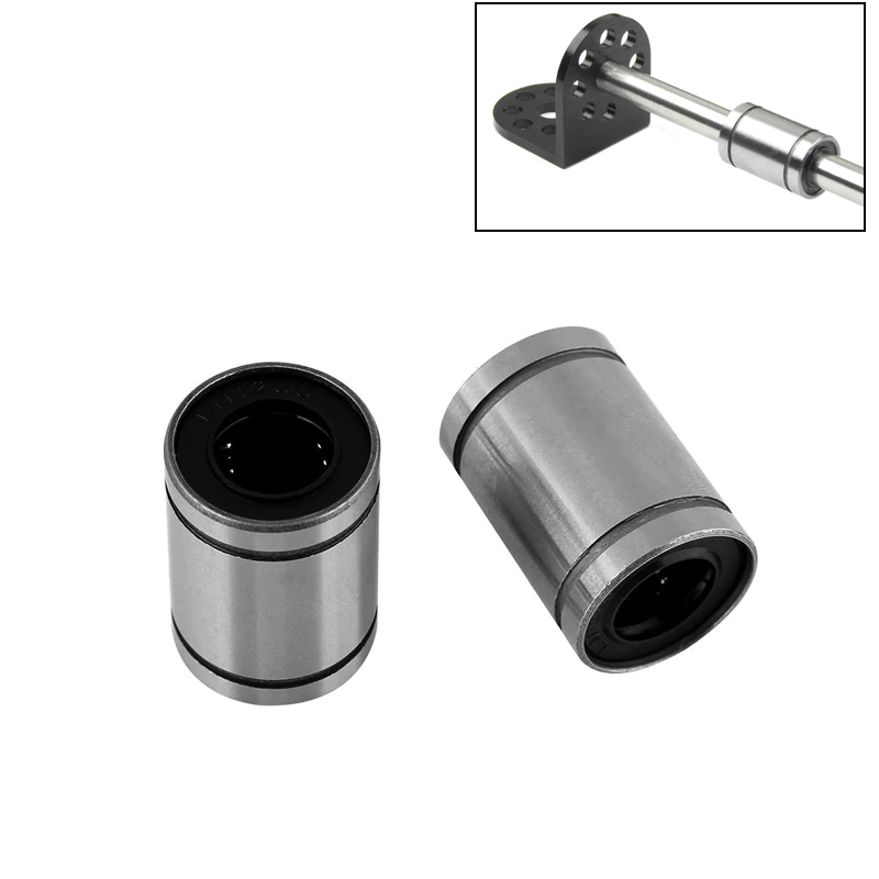10Pcs LM6UU LM8UU LM10UU LM12U - Linear Rod 8Mm review and price