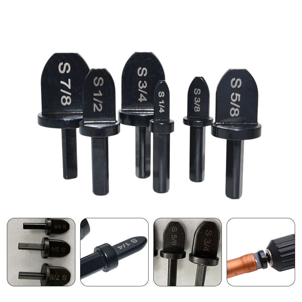 6Pcs Copper Pipe Swaging Drill - Drill Bit Set review and price
