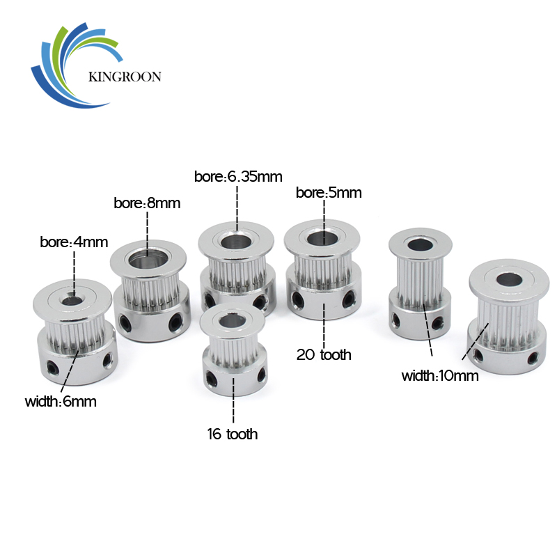 GT2 Timing Pulley 16 Tooth 2GT - Gt2 Pulley review and price