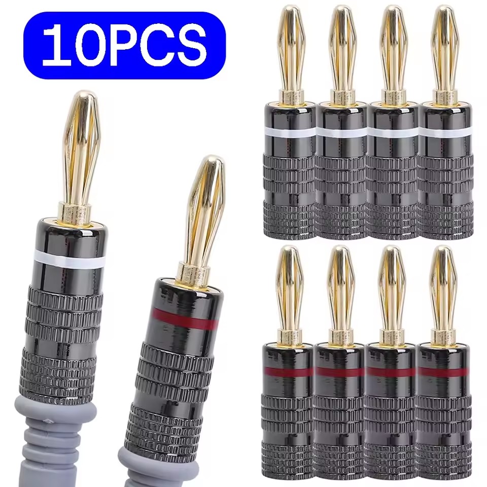1-10Pcs No Solder Banana Plug  - Coupling 8Mm review and price