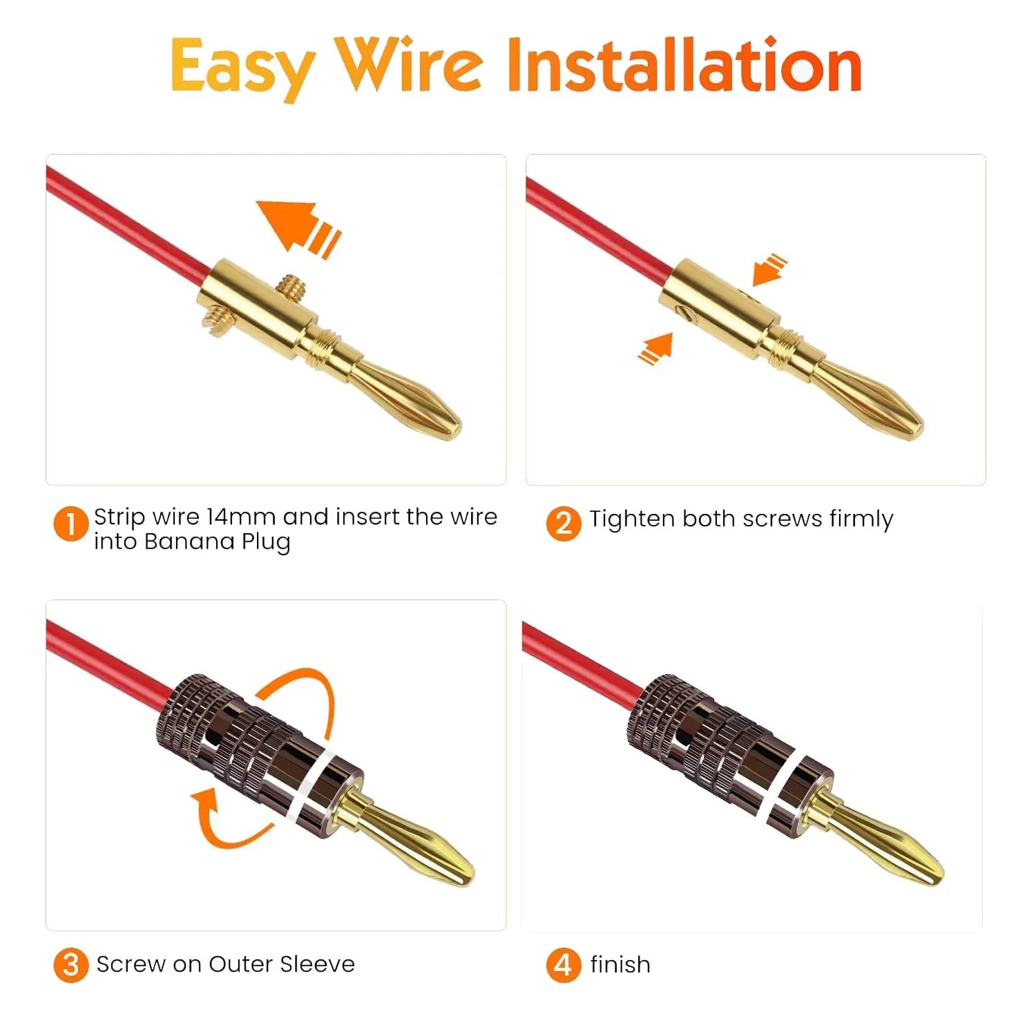 1-10Pcs No Solder Banana Plug  - Coupling 8Mm review and price