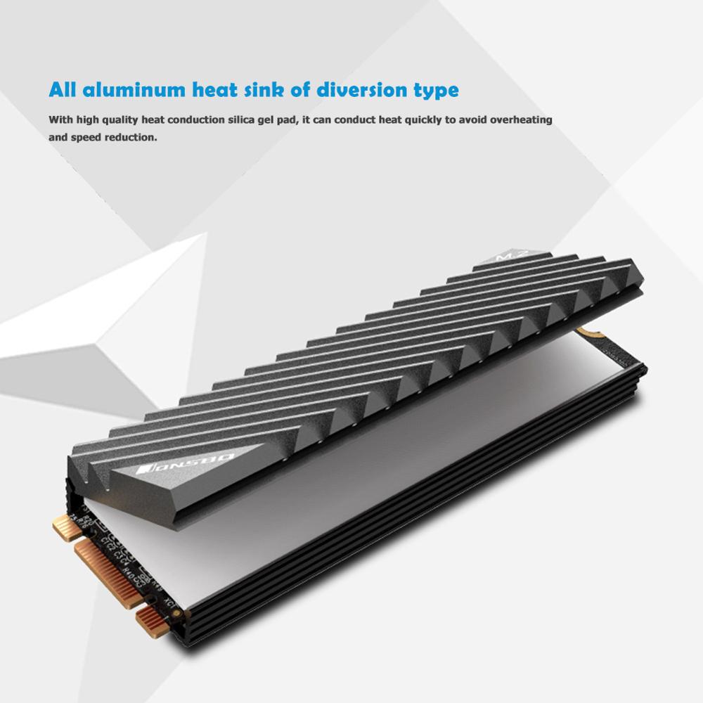 Jonsbo M2 2280 SSD Aluminum He - Aluminium Extrusion review and price