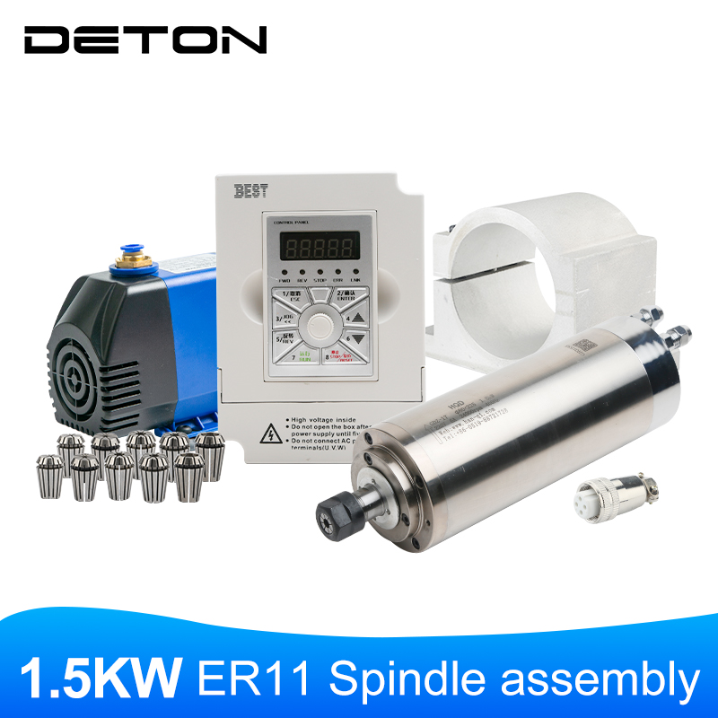The GDZ-17 1.5KW ER11 water-co - Water Cooled Spindle review and price