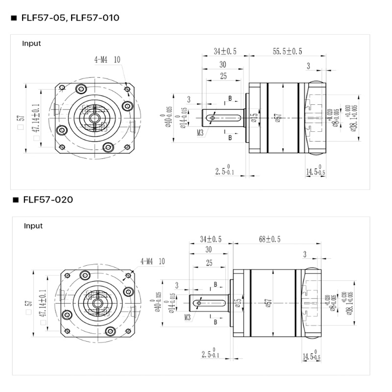 FLF57-05 Nema 23 Planetary Gea - Nema23 Stepper review and price