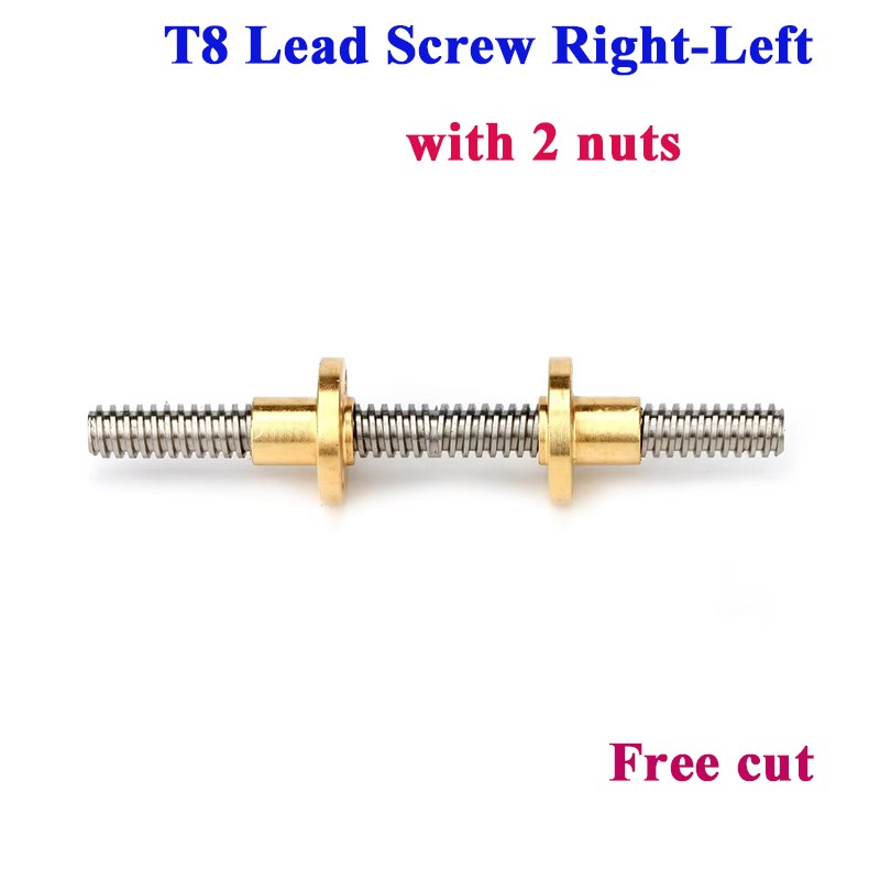 T8 Lead Screw Right-Left Threa - Lead Screw 8Mm review and price