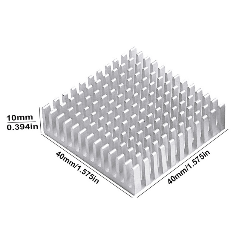 30Pcs YOUNUON 40mm Silver heat - Aluminium Extrusion review and price