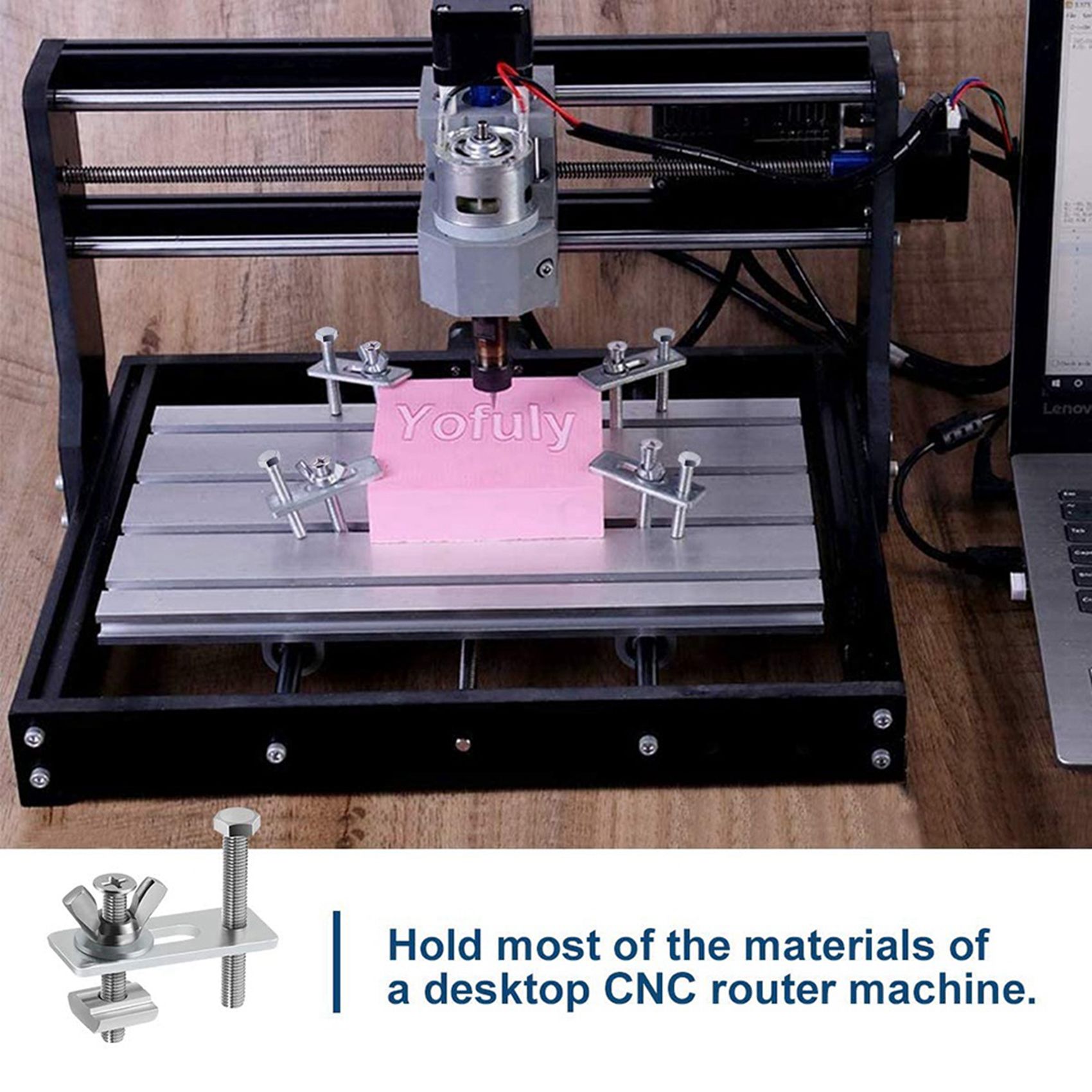 B62B-8 Pack T-Track Clamp,Mini - 3018 Cnc review and price