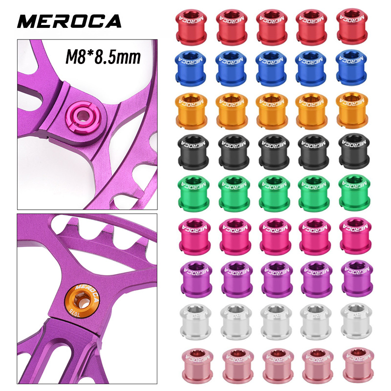 MEROCA 5pcs Chainring bolt dou - Lead Screw 8Mm review and price