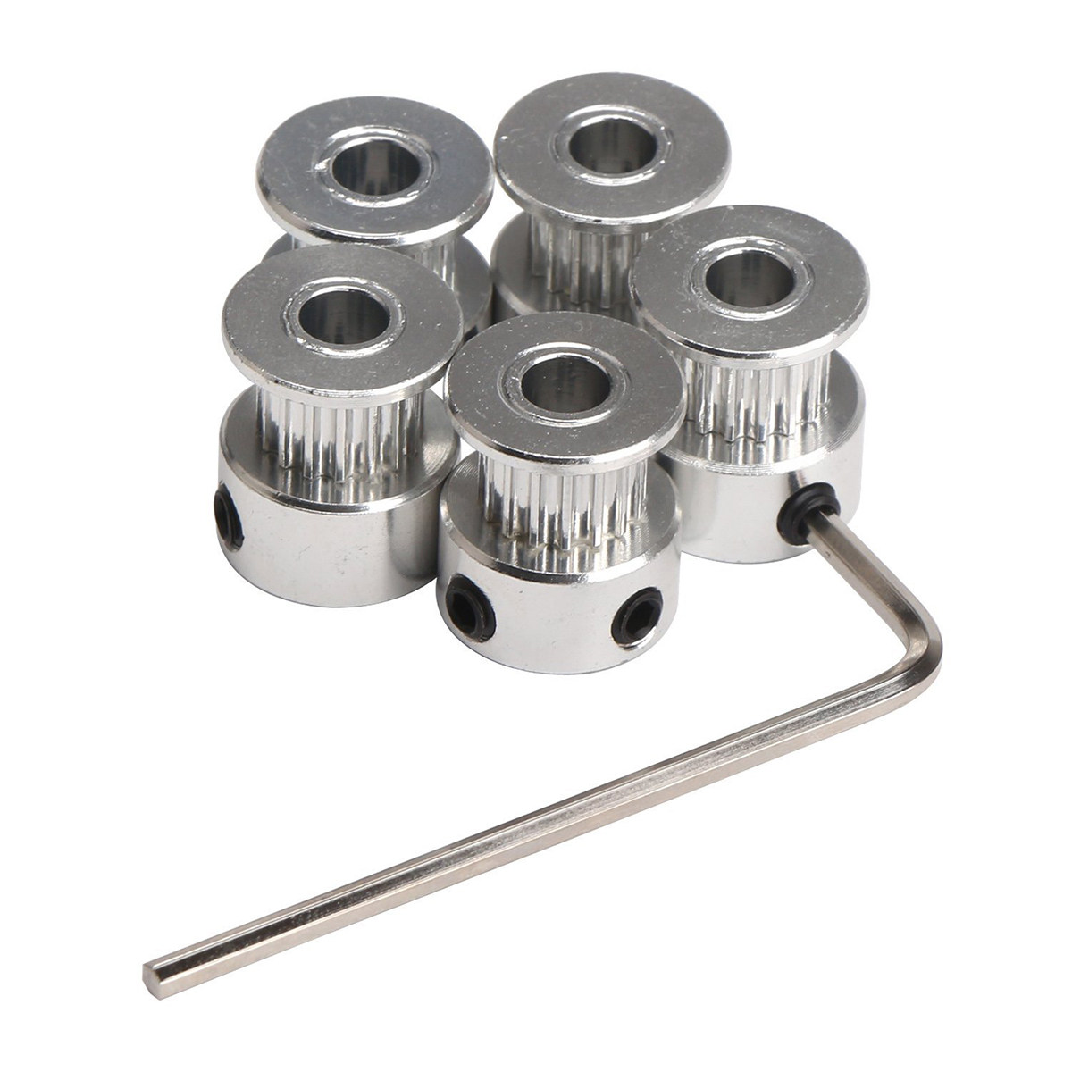 5Pcs Aluminum Gt2 Pulleys 20 T - Gt2 Belt review and price