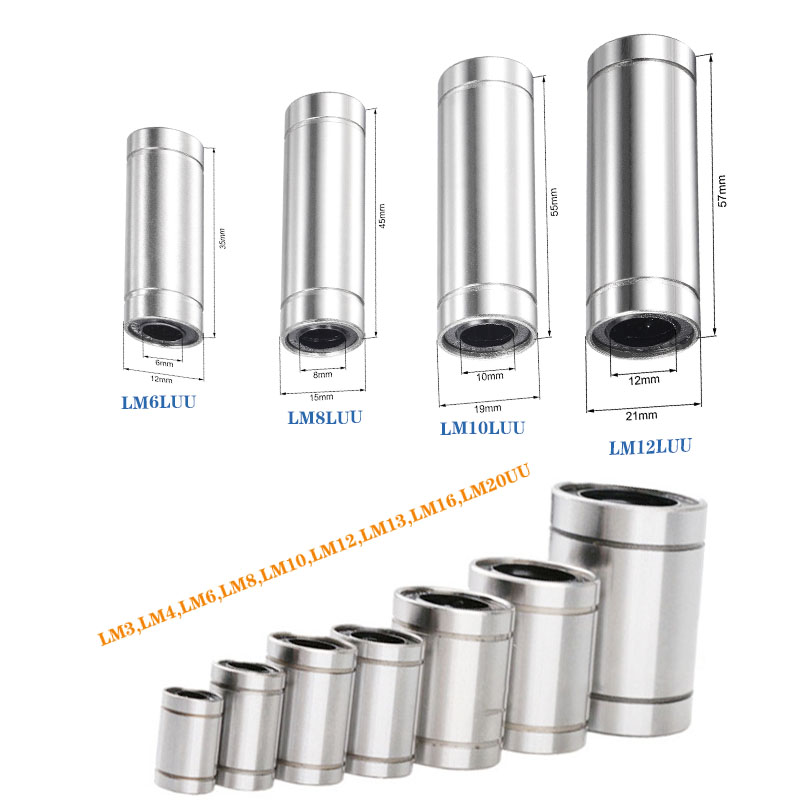 4/10pc LM6UU LM8UU LM10UU LM8L - Lm8Uu Bearing review and price