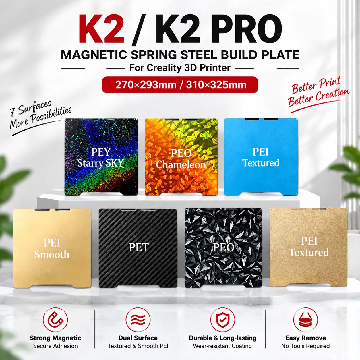 Creality K2/K2 Pro Magnetic Sp - Aluminium Profile 2020 review and price