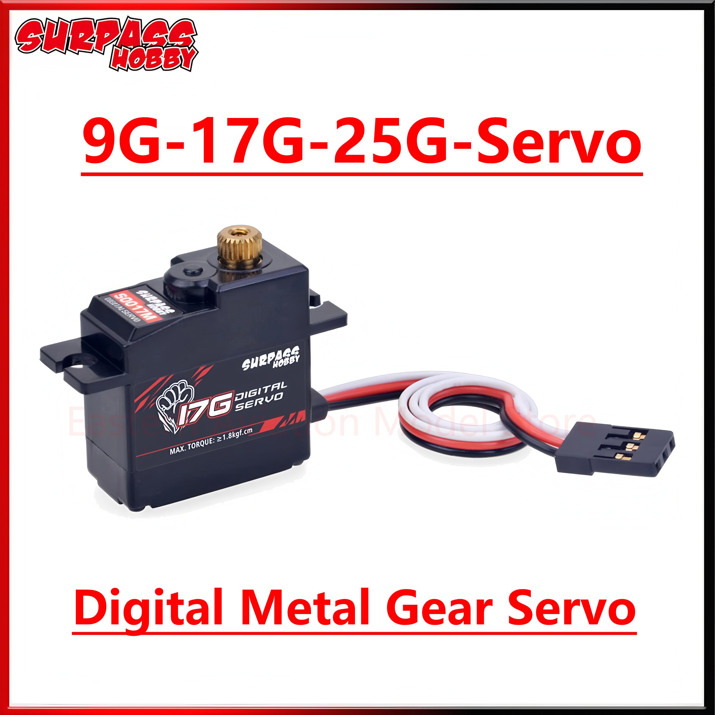 Surpass Hobby S009M 9G S0017M  - Servo 9G review and price