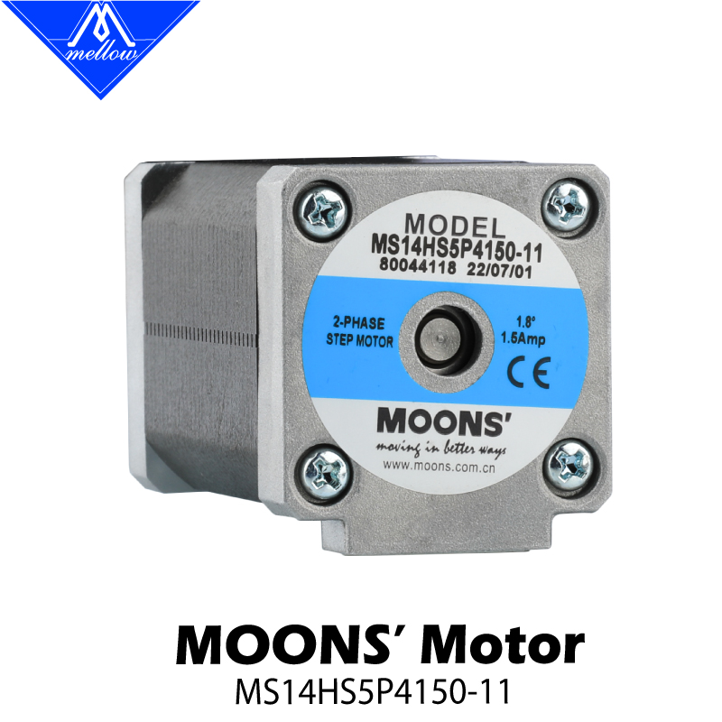 Mellow MOONS XY Shaft Nema 14  - Nema 17 Stepper review and price