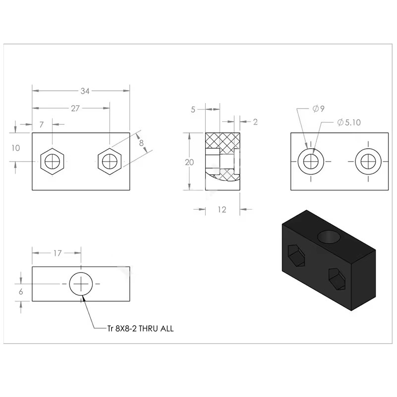 4Pcs OpenBuilds T8 Lead Screw  - Linear Rod 8Mm review and price
