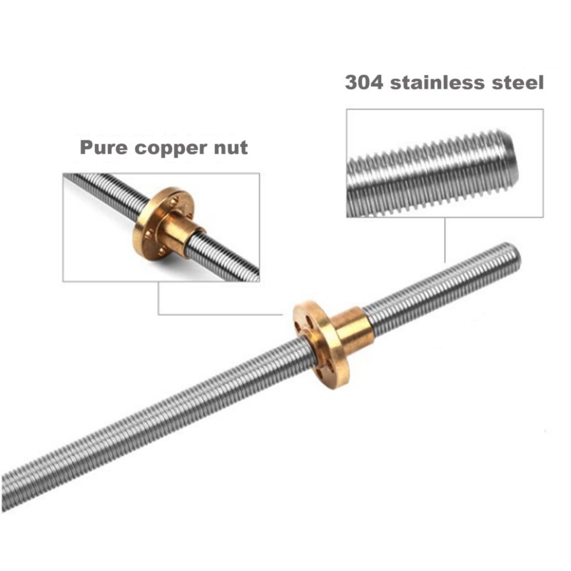 T8 Lead Screw Left-hand Thread - Lead Screw 8Mm review and price