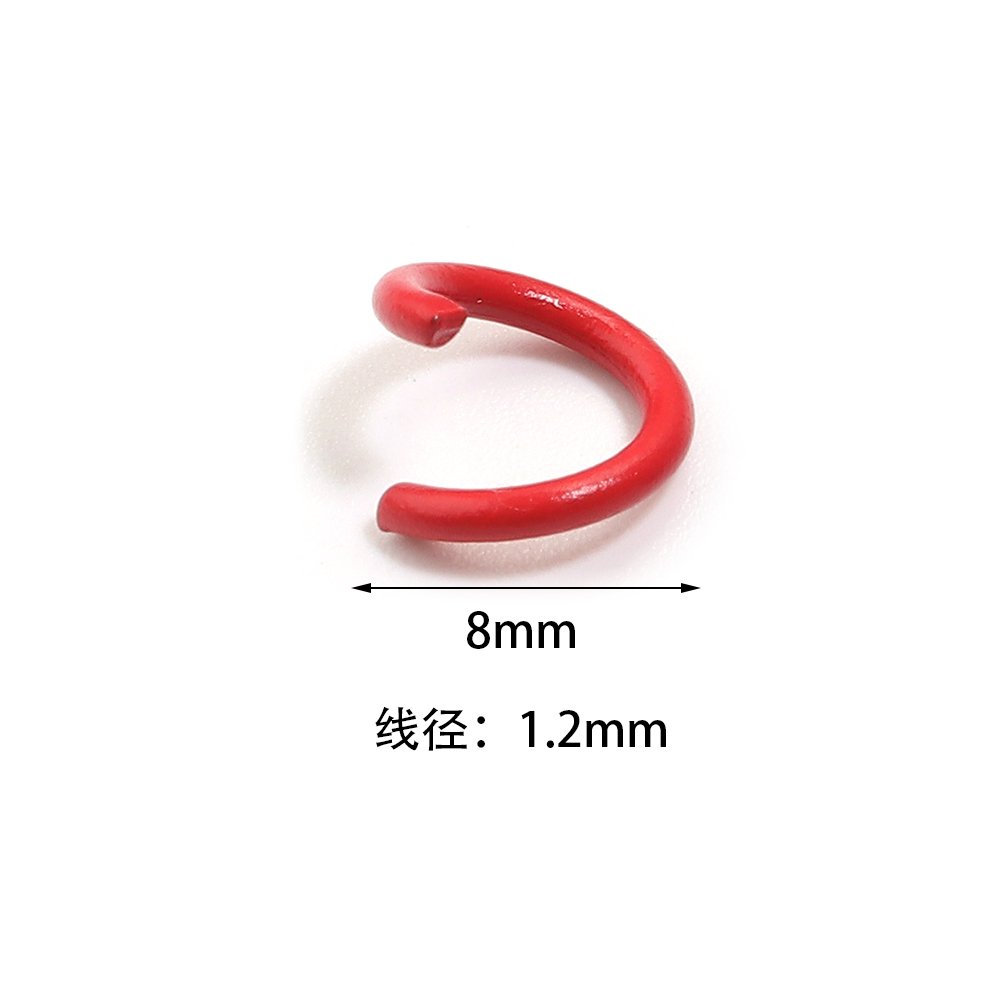 200pcs 8mm Metal Iron Colorful - Coupling 8Mm review and price