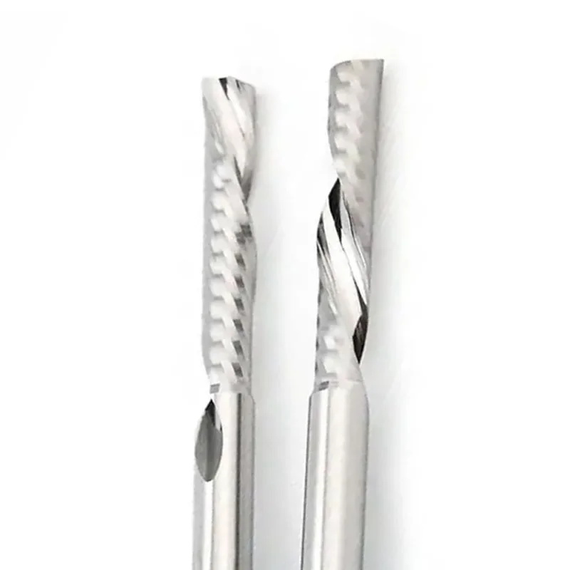 1PC 3.175mm Single Flute Spira - End Mill Set review and price