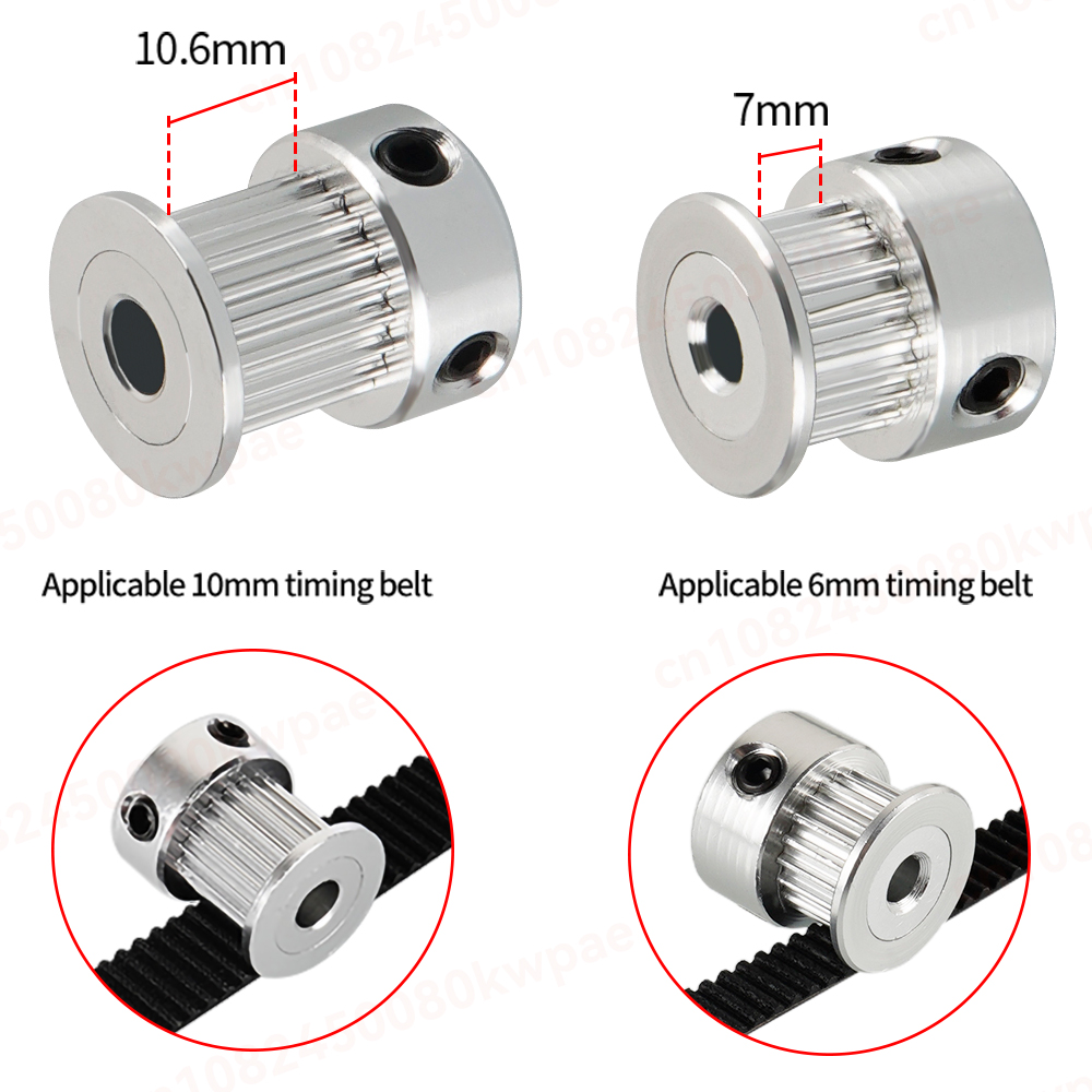 1/5/10pcs GT2 20Teeth 16 Teeth - Lead Screw 8Mm review and price