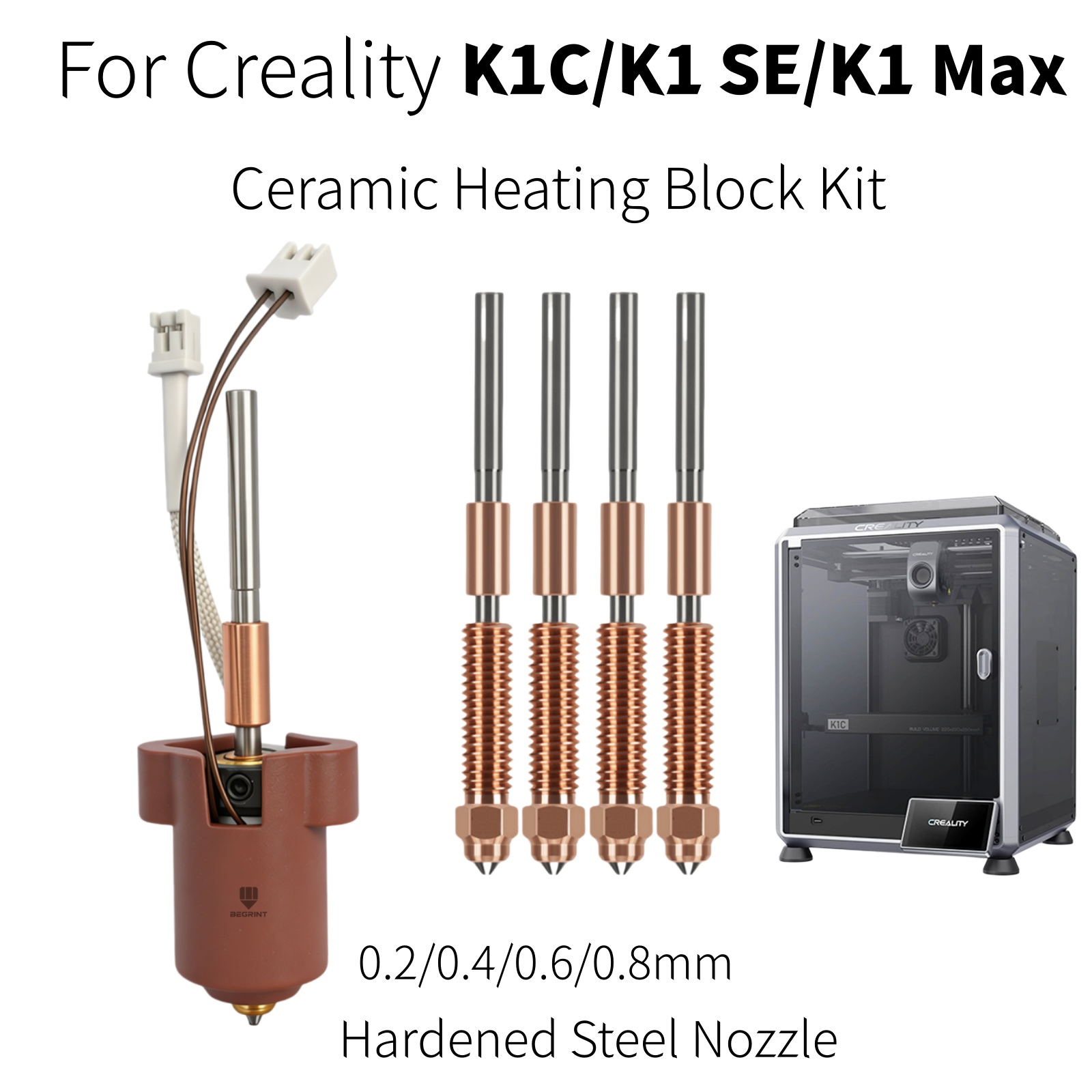 For Creality K1C K1 MAX Hotend - Aluminium Profile 2020 review and price