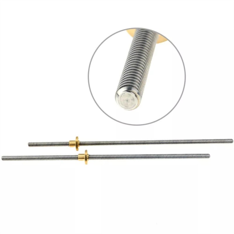 2PCS T8 Lead Screw Tr8 Lead 2m - Lead Screw 8Mm review and price