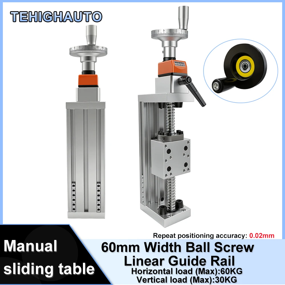 60KG Load Manual Linear Guide  - Linear Rail review and price