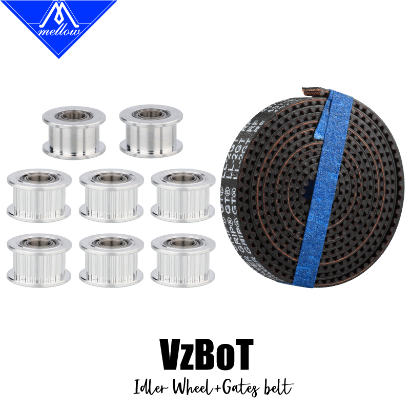Mellow 1Set Aluminium GT2 Idle - Gt2 Pulley review and price