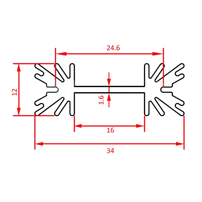 5 Pcs TO-220 Triode MOS Transi - Aluminium Extrusion review and price