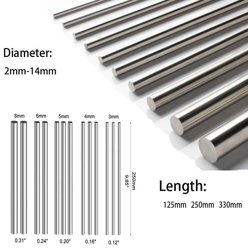 1/5Pc Stainles Steel Solid Rou - Linear Rod 8Mm review and price