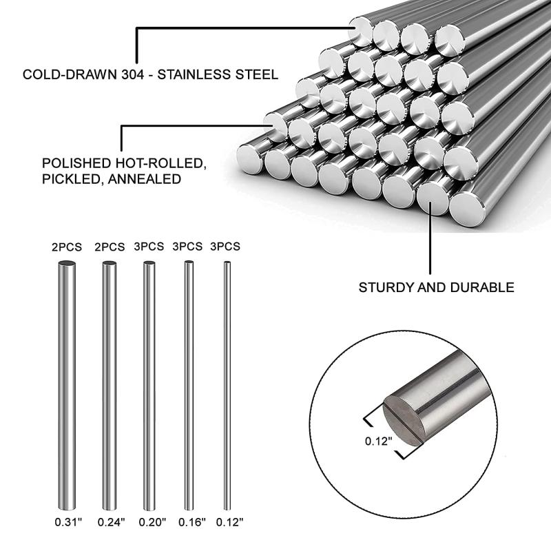 1/5Pc Stainles Steel Solid Rou - Linear Rod 8Mm review and price